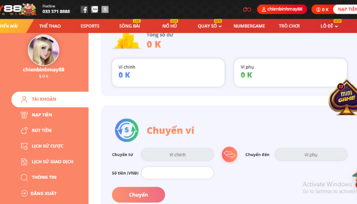 Hướng dẫn chơi xổ số online tại May88