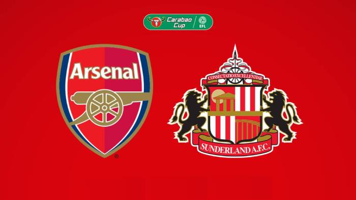 Soi kèo bóng đá Arsenal vs Sunderland 22/12/2021 – Carabao Cup