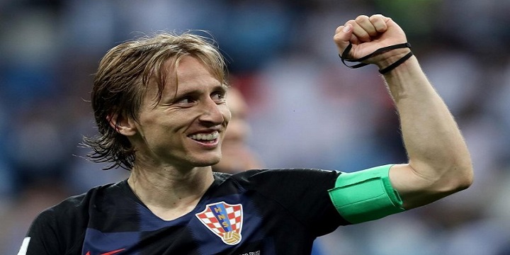 Cầu thủ Modric ghi bàn thắng mở tỷ số cho Croatia