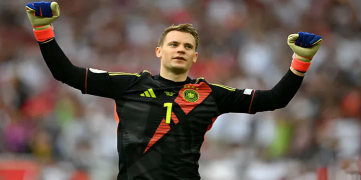 Thủ môn Manuel Neuer (ĐT Đức) lập kỷ lục mới tại Euro 2024