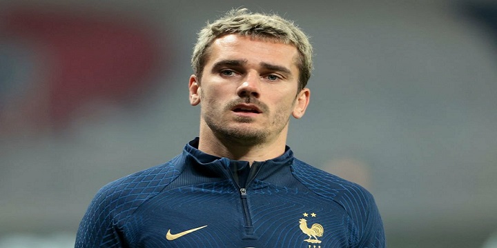 Ngôi sao Antoine Griezmann của Pháp có thể sẽ bị loại khỏi đội hình xuất phát tại bán kết Euro 2024