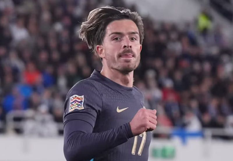 Cầu thủ Jack Grealish - Ngôi sao sáng nhất trận đấu của đội tuyển Anh