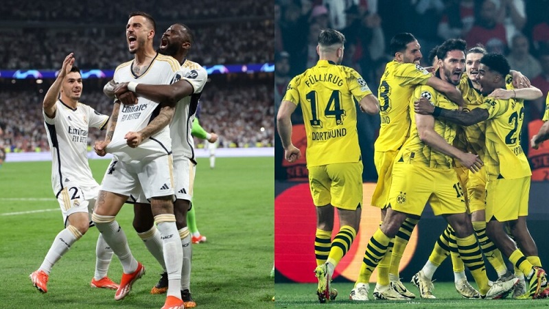Đội hình dự kiến của Real Madrid vs Borussia Dortmund