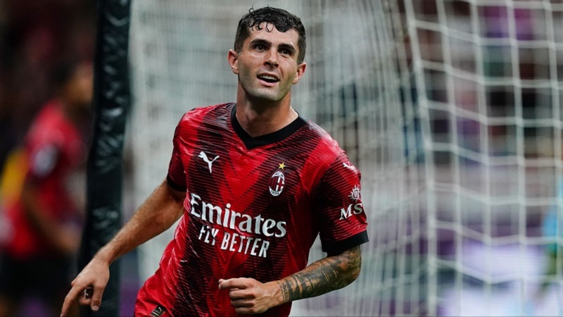 Cầu thủ Christian Pulisic hứa hẹn tương lai tỏa sáng cùng AC Milan