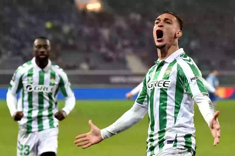 Cầu thủ Antony đang dần lấy lại phong độ tại Real Betis