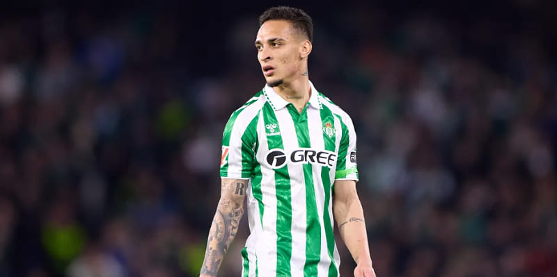 Cầu thủ Antony đang được MU cho mượn tại Real Betis