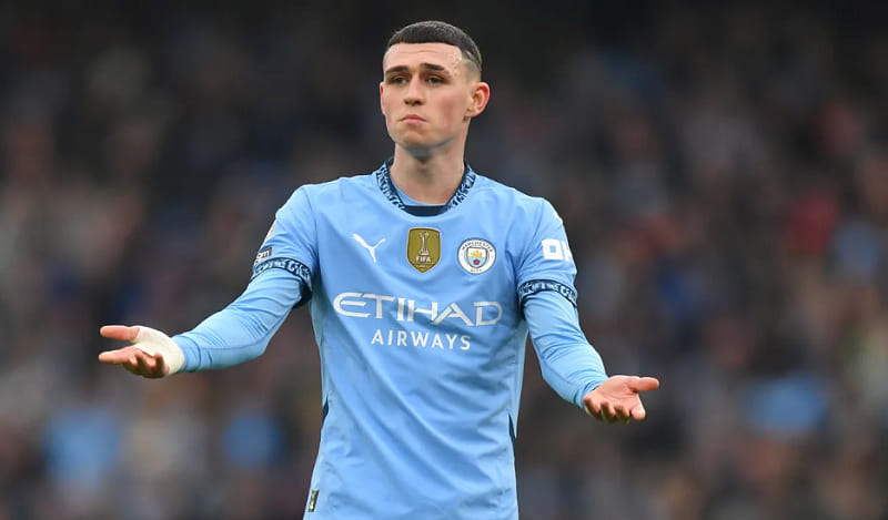Cầu thủ Phil Foden có nguy cơ bị loại khỏi đội hình Anh