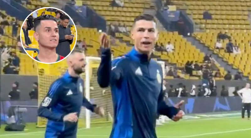 Ronaldo đã có lời nói gây tranh cãi trên sân cỏ