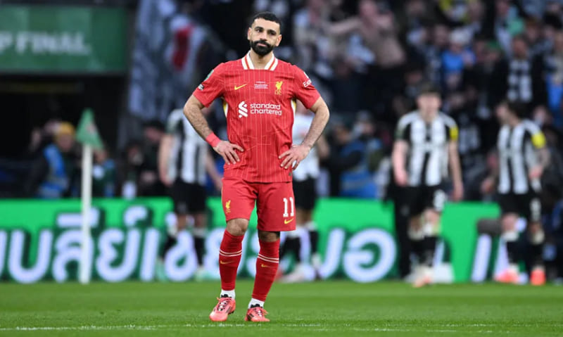 Cầu thủ Mo Salah đã đánh mất phong độ trước Newcastle