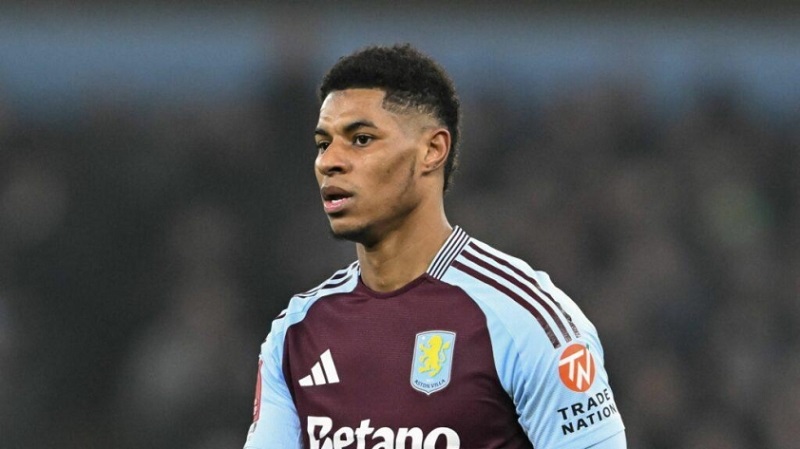 Cầu thủ Marcus Rashford đang dần lấy lại phong độ tại Villa