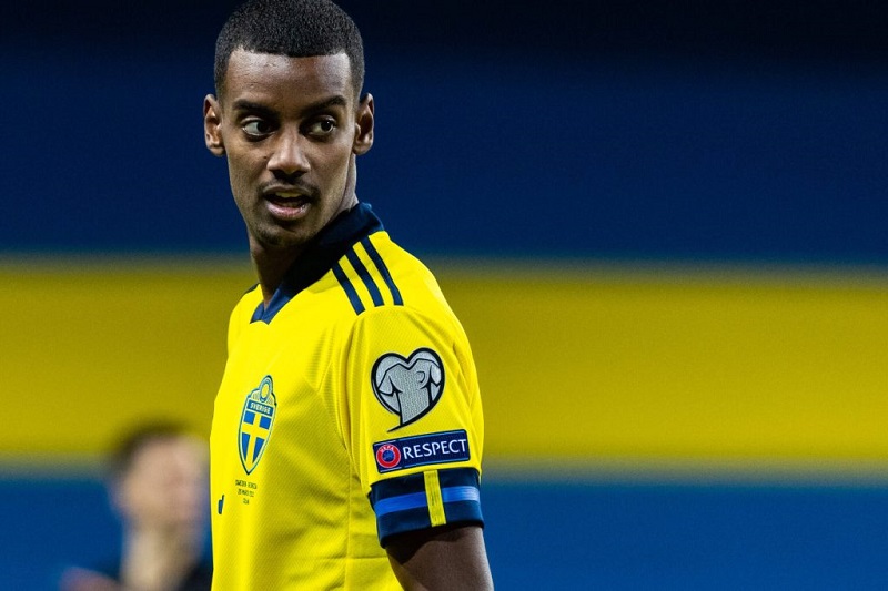Cầu thủ Alexander Isak đang là mục tiêu hàng đầu của Arsenal