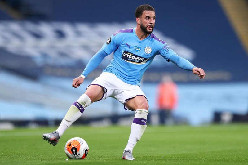 Cầu thủ Kyle Walker đang có phong độ không ổn định
