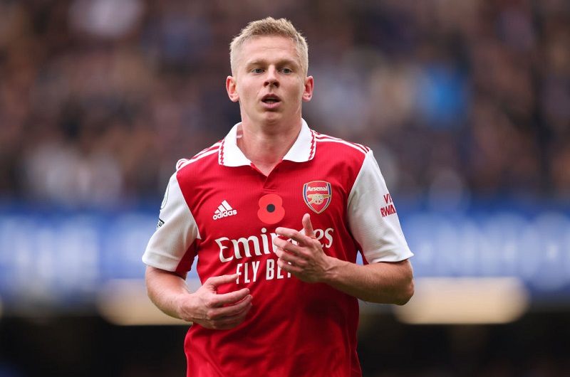 Hậu vệ Oleksandr Zinchenko có thể sắp rời Arsenal để đến Borussia Dortmund