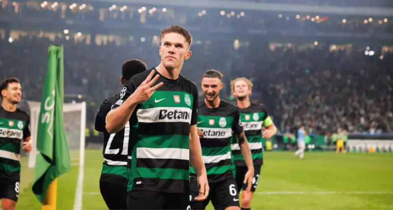 Arsenal quyết tâm chiêu mộ ngôi sao tiền đạo Viktor Gyokeres