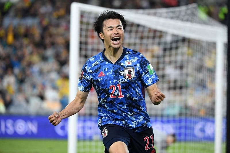 Cầu thủ Kaoru Mitoma cũng là mục tiêu Arsenal đang theo đuổi