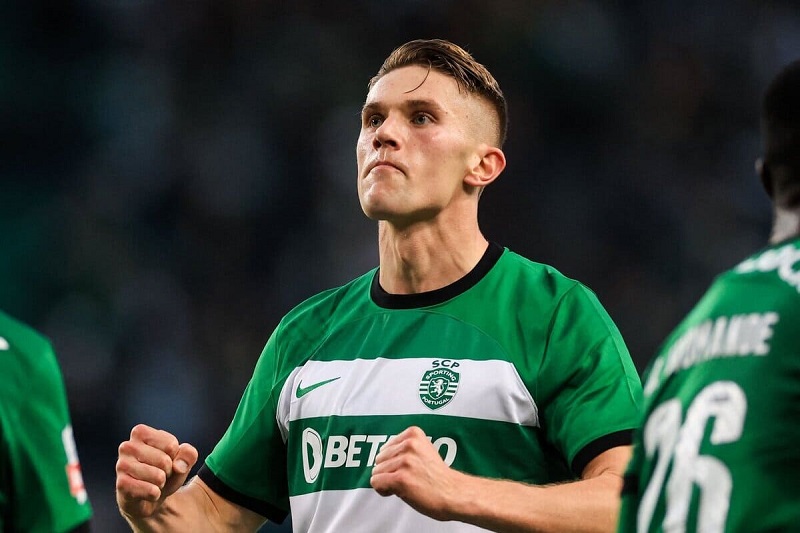 Cầu thủ Viktor Gyokeres được Arsenal và Man Utd tranh giành