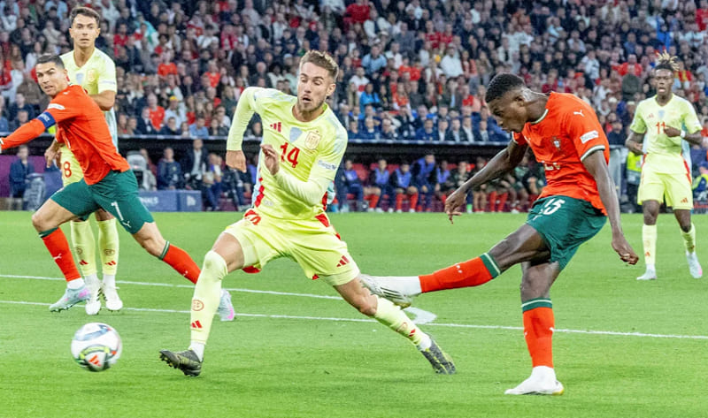 Bồ Đào Nha chiến thắng kịch tính trước Tây Ban Nha tại chung kết Nations League 2024-25